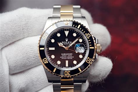 rolex submariner 2 tone link|2022 Rolex Submariner date 41mm.